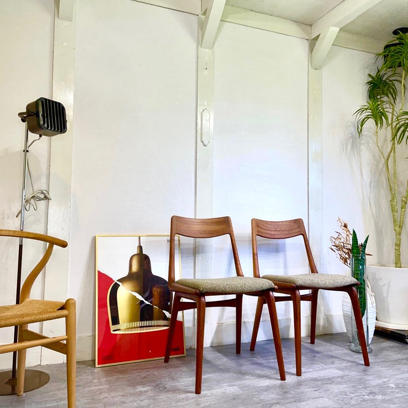 デンマーク製チェアチーク材