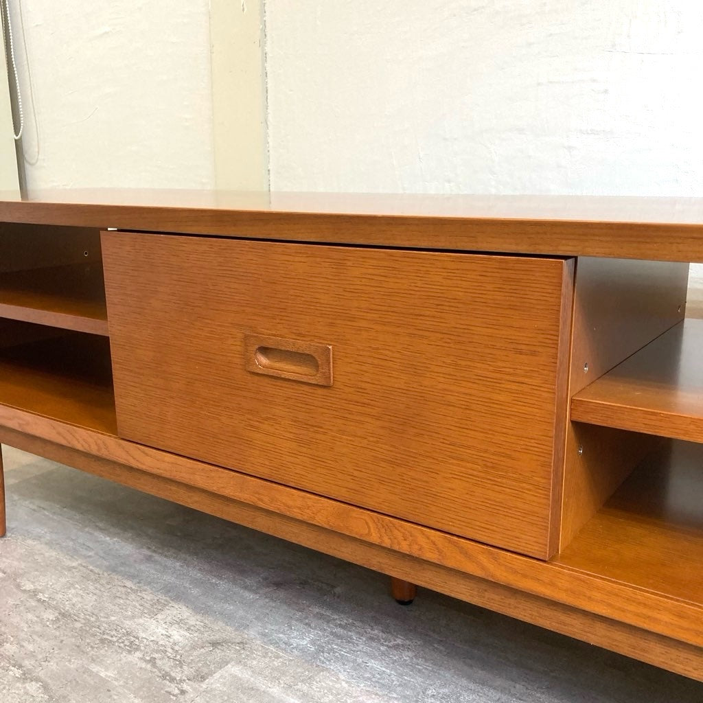 カリモク60 ローボード1500 TVボード オーク ミッドセンチュリー カリモク60 ローボード1500 TVボード オーク ミッドセンチュリー