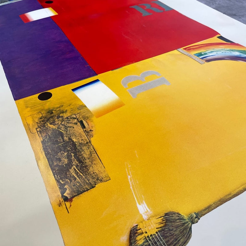 ジャスパージョーンズ/Jasper Johns 1964-1965 ポスター  152×69 枠無しポスターのみ ヴィンテージ