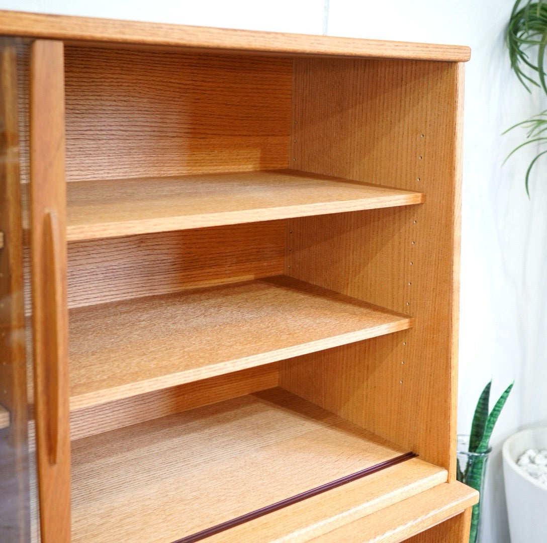 モモナチュラル / MOMO NATURAL VENT カップボード 食器棚 中古 モモナチュラル / MOMO NATURAL VENT カップボード 食器棚 中古