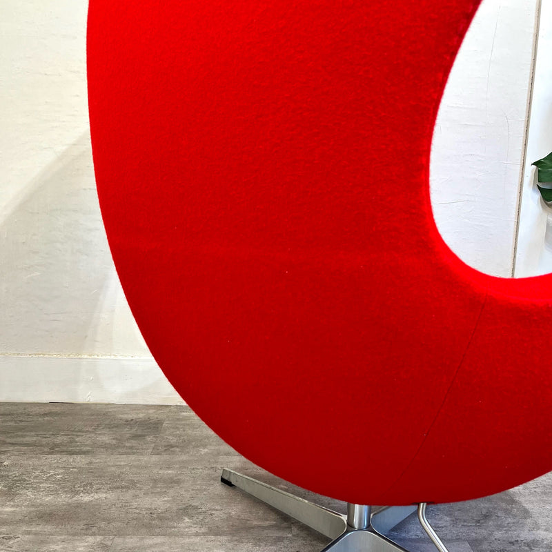 正規品 Fritz Hansen エッグチェア 赤系 約120万 希少 正規品 Fritz Hansen エッグチェア 赤系 約120万 希少 フリッツ