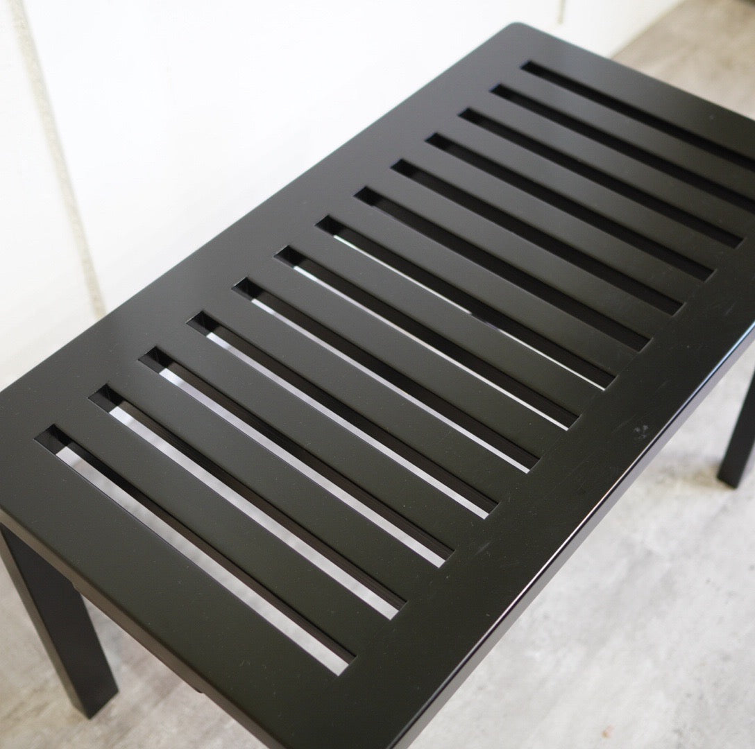 アルテック / artek ベンチ 153B ブラック ラッカー スリット アルテック / artek ベンチ 153B ブラック ラッカー スリット