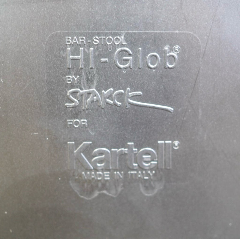 カルテル / Kartell ハイグロブ / Hi-Glob カウンターチェア ブラック フィリップ・スタルク