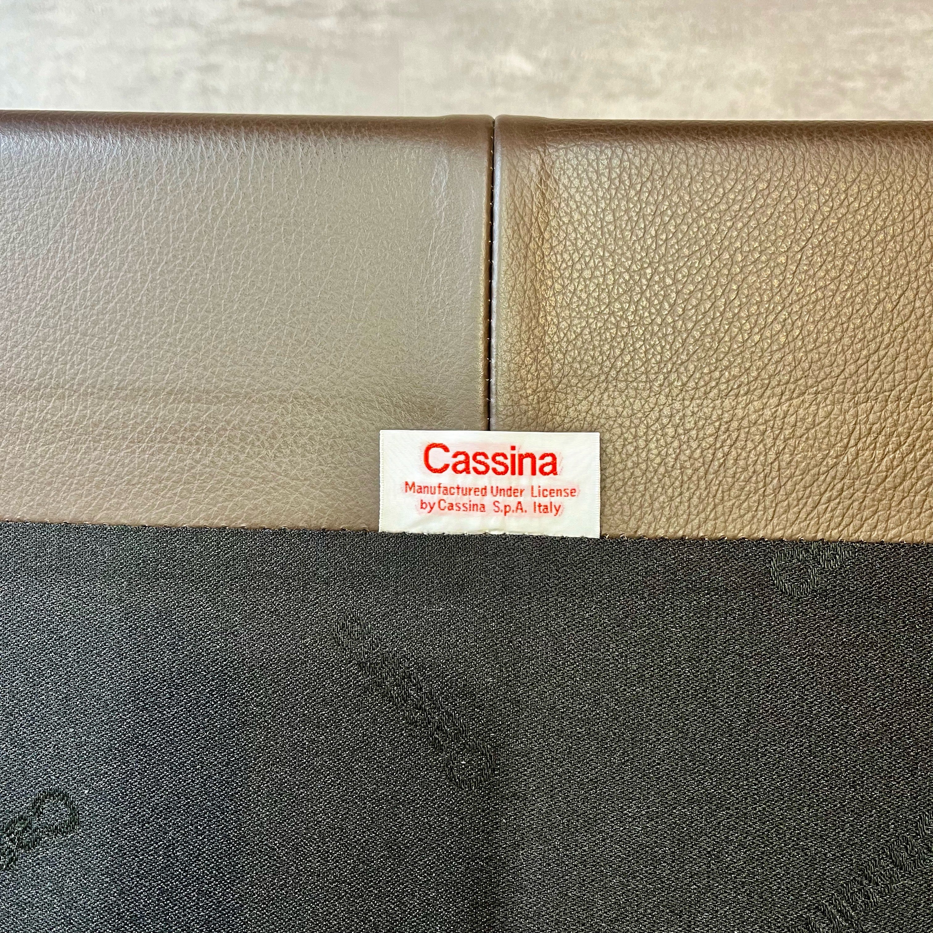 カッシーナ / Cassina 402 ウィスキーソファ 2P マリオ・ベリーニ イタリア