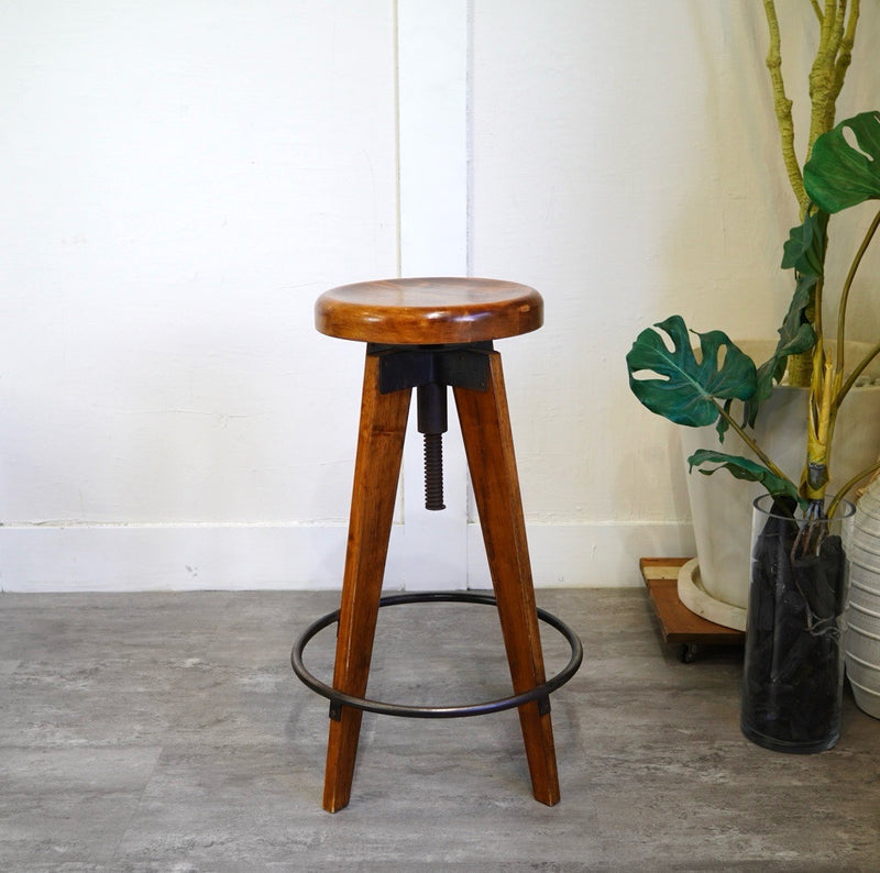 Wooden High Stool｜木製ハイスツール-ARCADIA Co.