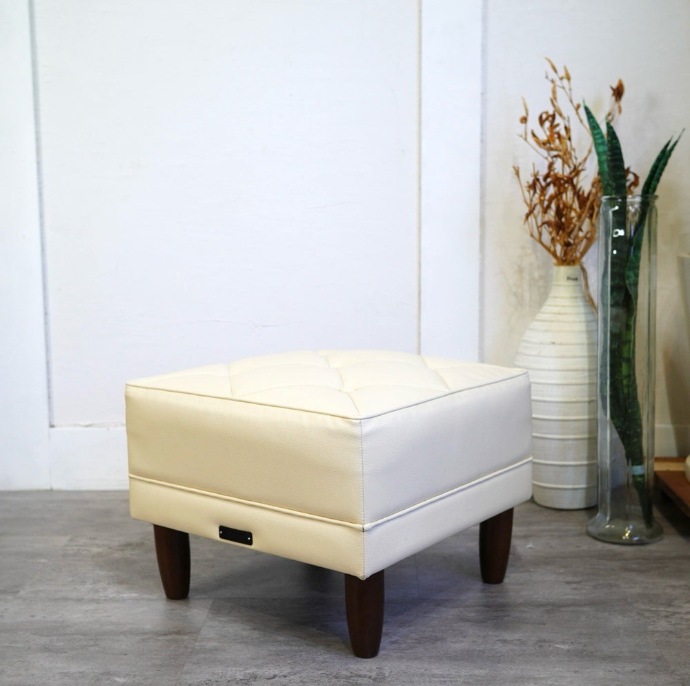 カリモク/karimoku コロニアル オットマン スツール ラタン 花柄