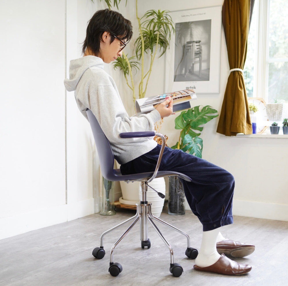 カルテル / Kartell マウイチェア / MAUI アームキャスター付 ネイビー カルテル / Kartell マウイチェア / MAUI アームキャスター付 ネイビー
