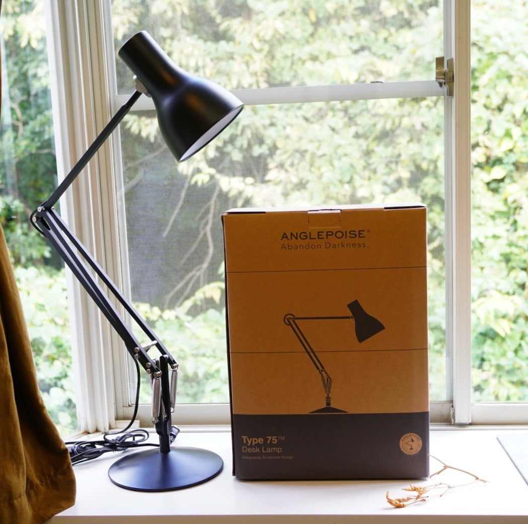 アングルポイズ / ANGLEPOISE TYPE75 デスクランプ ジェットブラック
