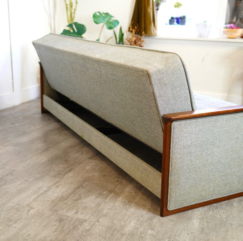 オールドカリモク3人掛けソファソファベッド