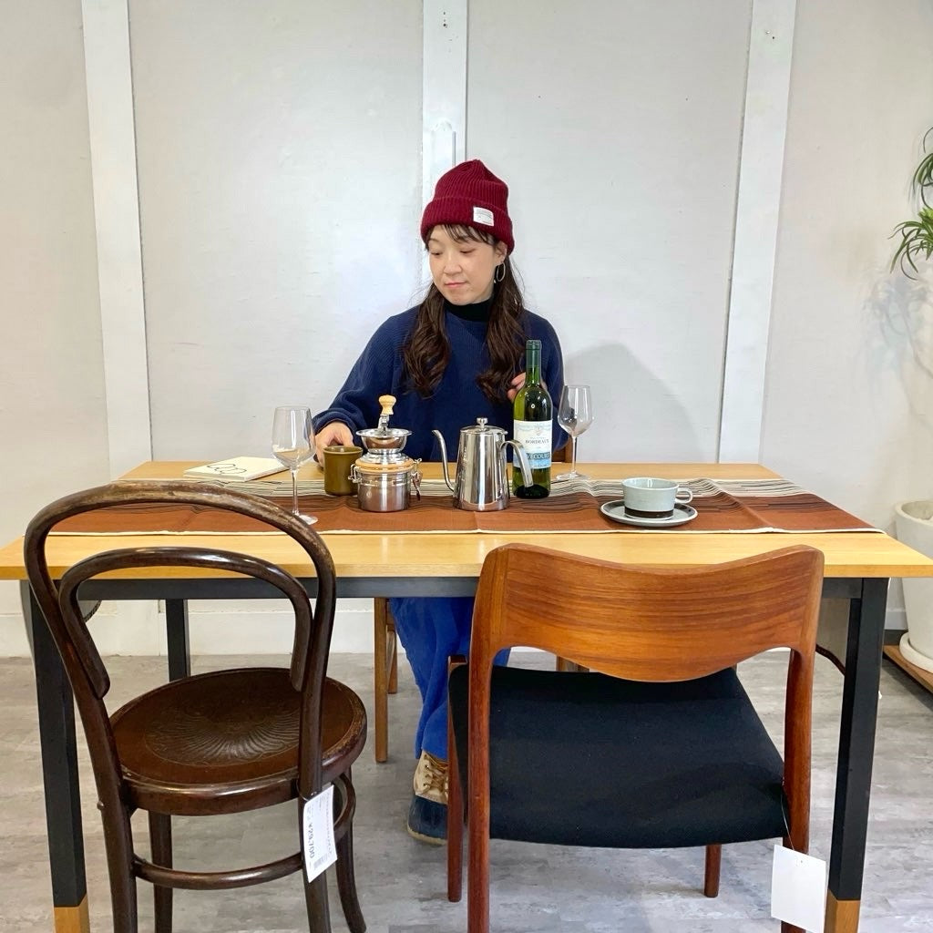 ナチュラルウッド シンプルモダン テーブル （＆FREL】FS サークル  