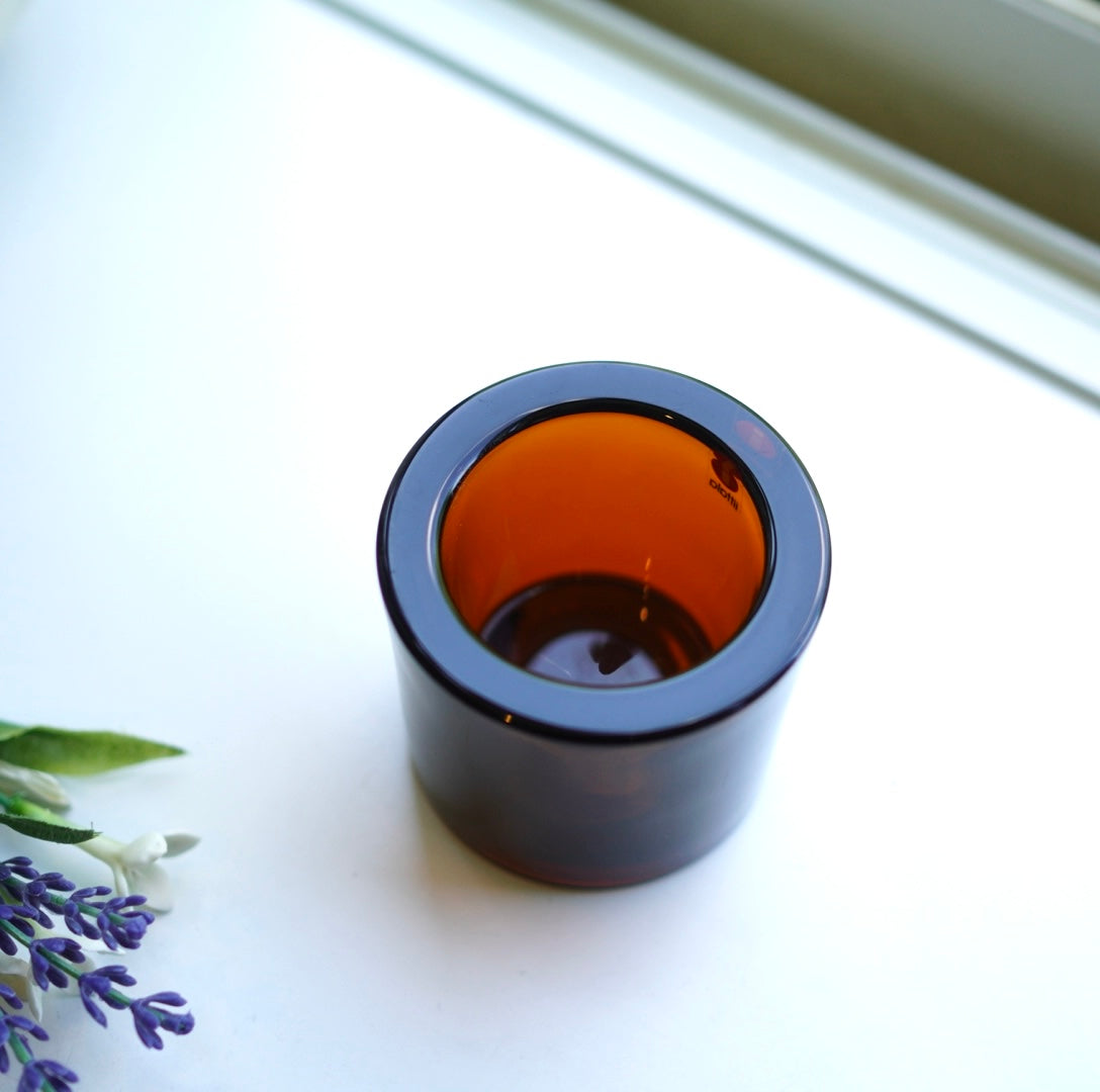 イッタラ / iittala マリメッコ / marimekko コラボ  kivi キャンドルホルダー ブラウン