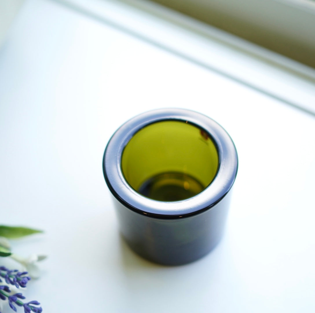 イッタラ / iittala マリメッコ / marimekko コラボ  kivi キャンドルホルダー オリーブ