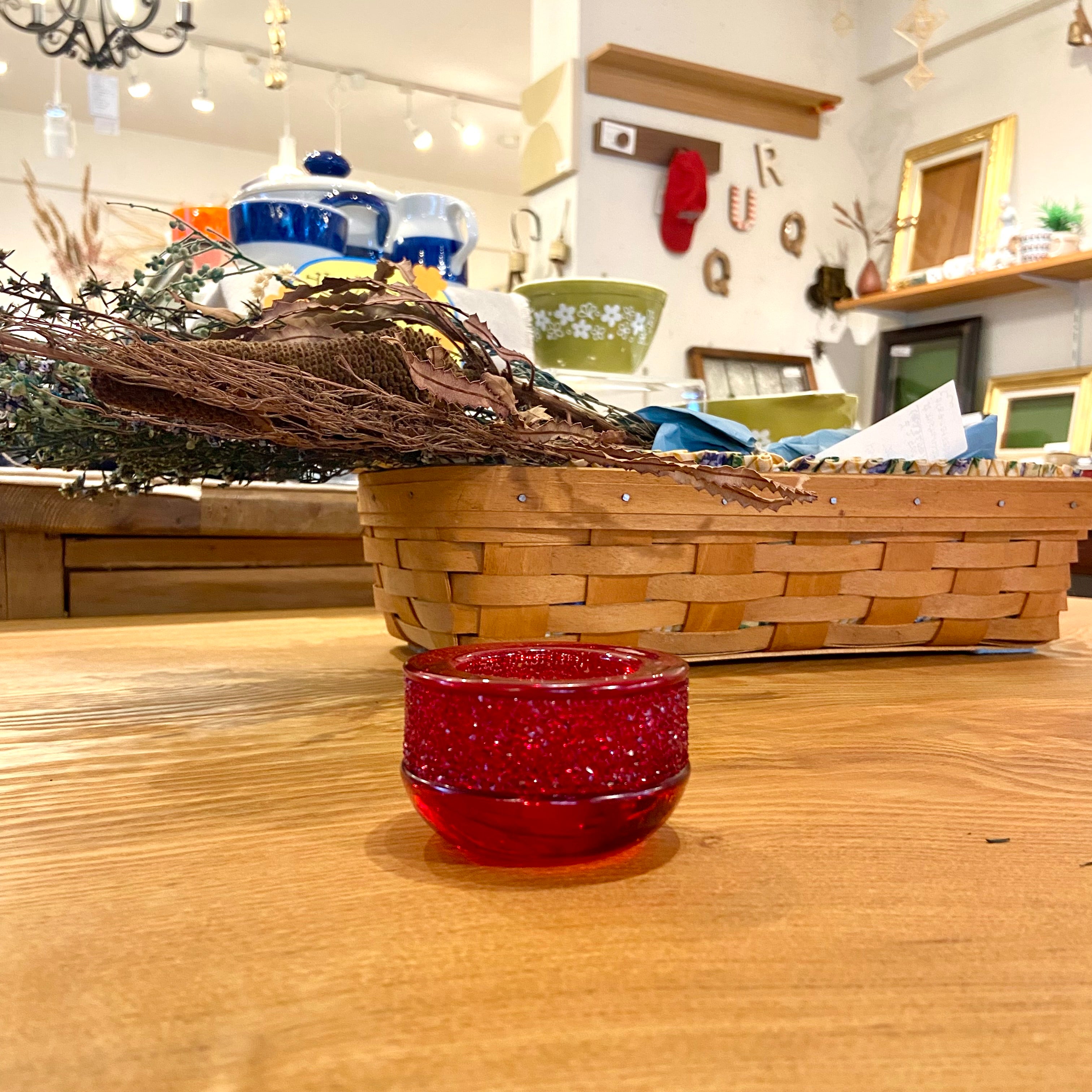 【新品】SWAROVSKIスワロフスキーキャンドルホルダー2個セット箱付きレッド スワロフスキー / SWAROVSKI Shimme Tea Light Red キャンドルホルダー