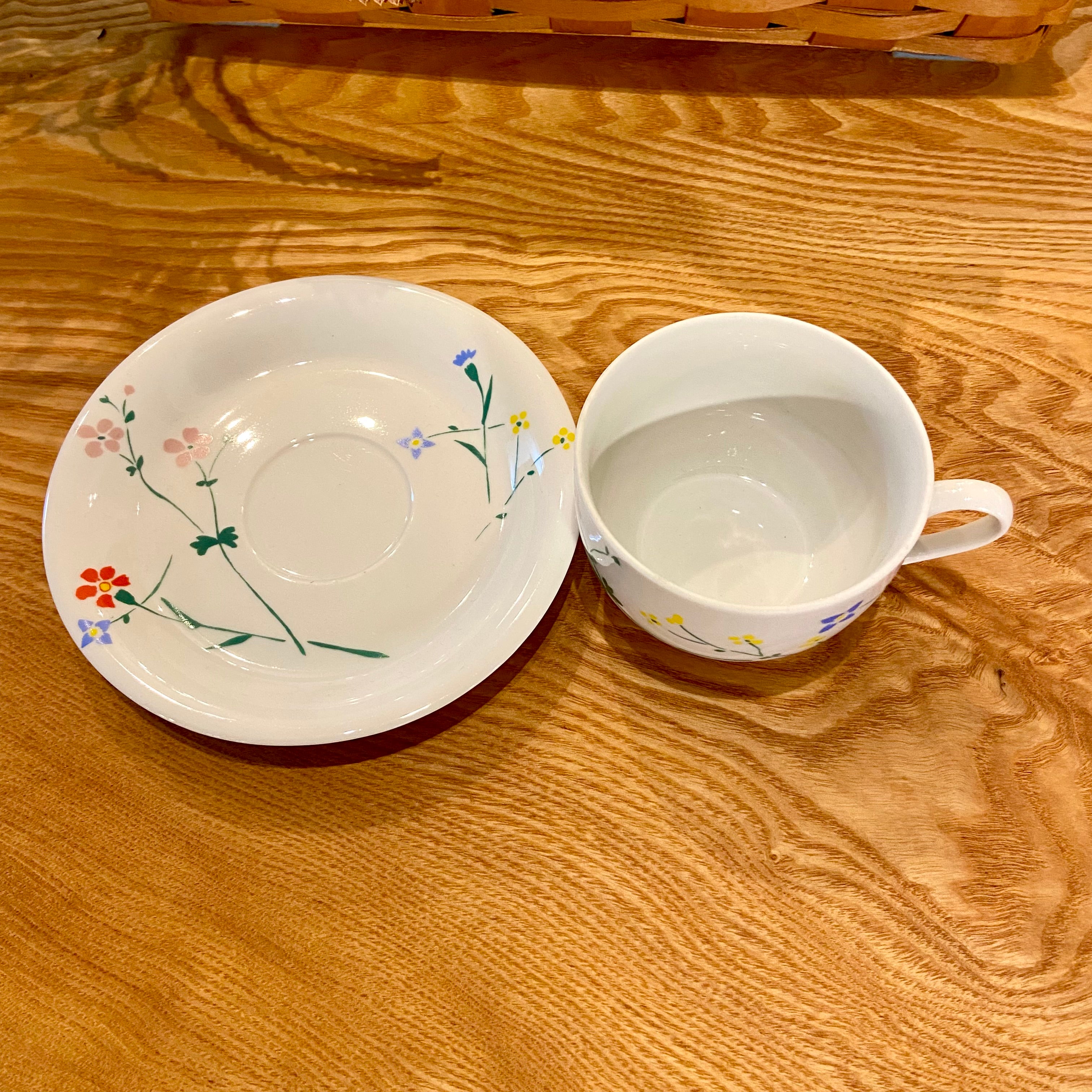 マリメッコ / marimekko ラウアンタイエフトー / Lauantaiehtoo カップ＆ソーサー 石本藤雄 ヴィンテージ