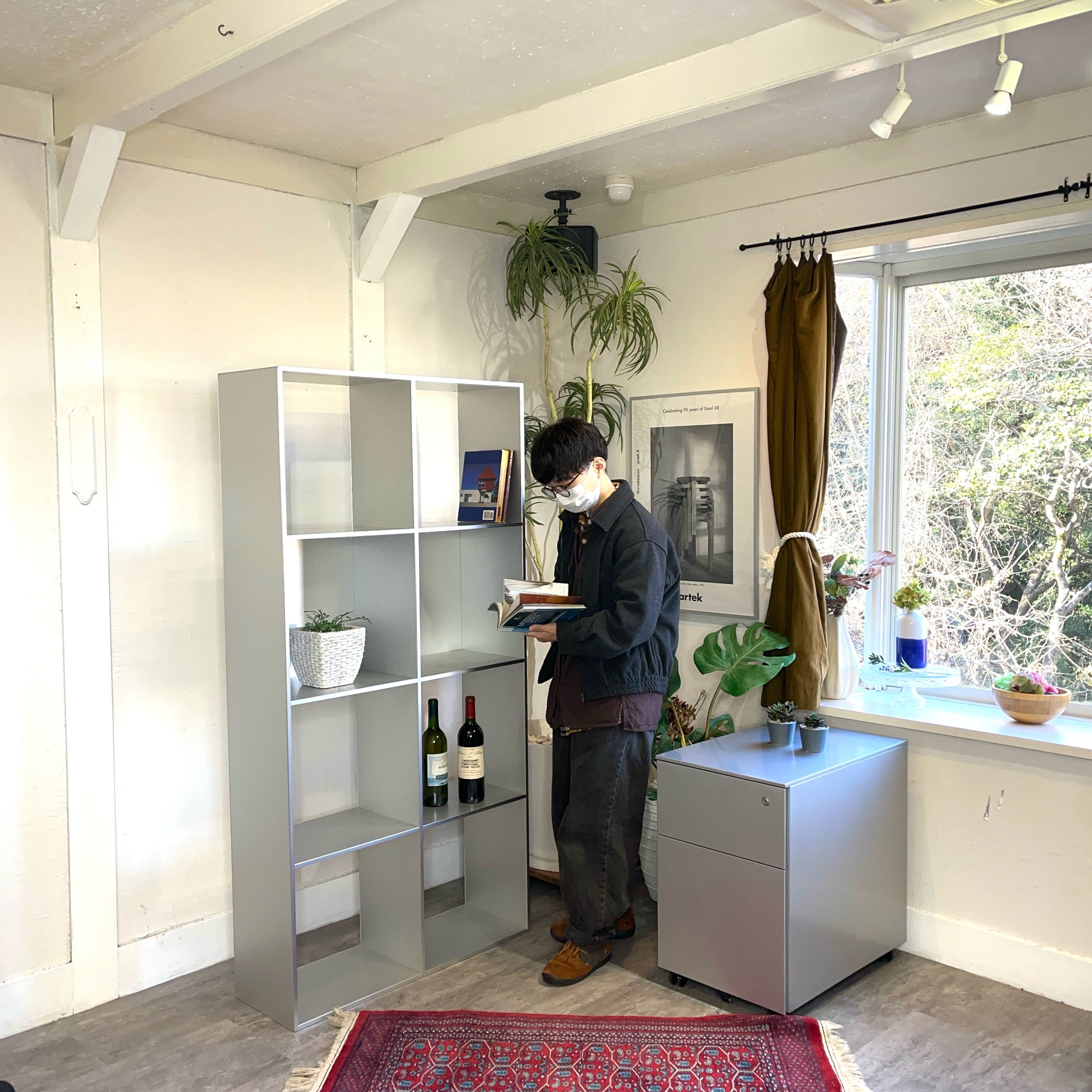 カッシーナイクスシー / Cassina ixc. パディ / PADDY ブックシェルフ 2列4段 イタリア
