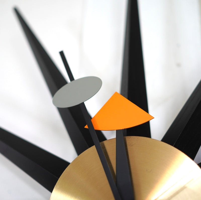 ヴィトラ Vitra サンバースト Sunburst Clock ブラック ジョージ