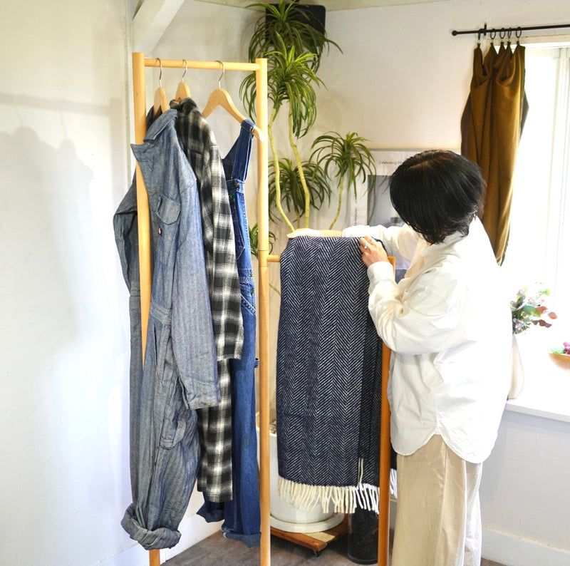 コサイン / cosine×こまものや七緒 衣桁 ハンガーラック ドレスラック