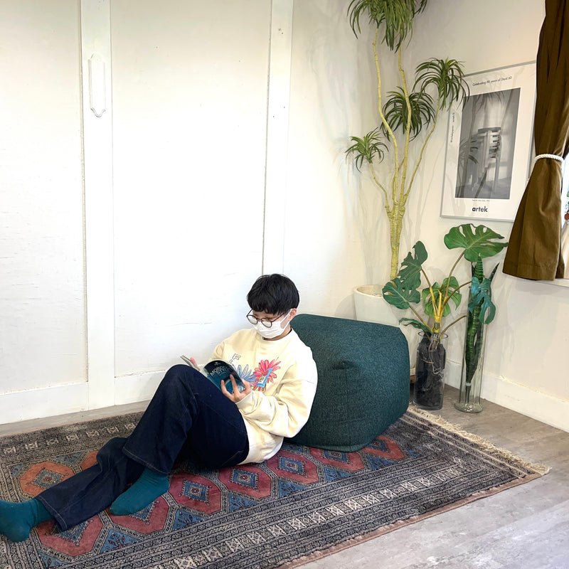 ヘイ / HAY POUF フロアクッション デンマーク 中古 ブルー ヘイ / HAY POUF フロアクッション デンマーク 中古 ブルー