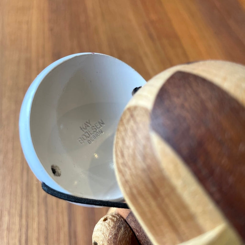 カイ・ボイスン デンマーク / KAY BOJESEN DENMARK モンキー スモール アニバーサリーエディション mixed wood クリスマスハット付 元箱付き