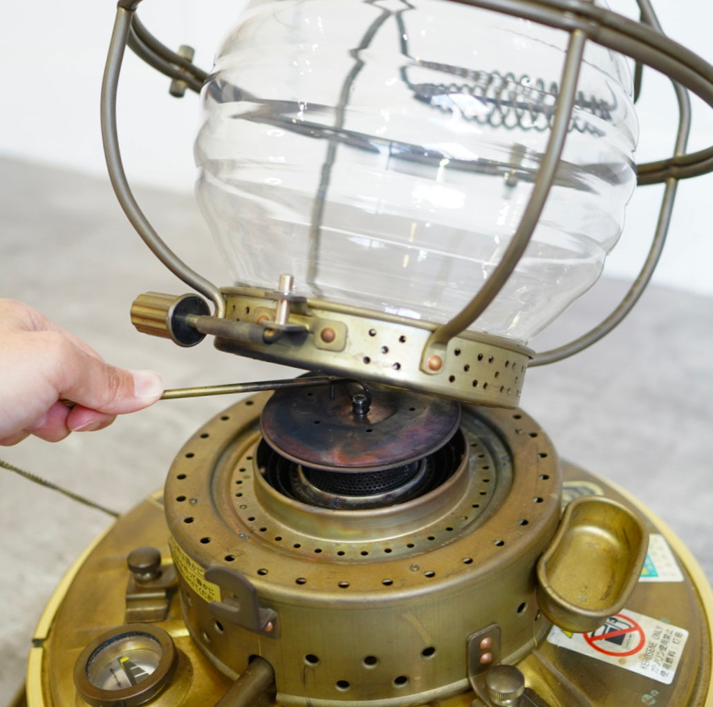 ニッセン / 日本船燈 ストーブ IS-3DX ゴールドフレーム