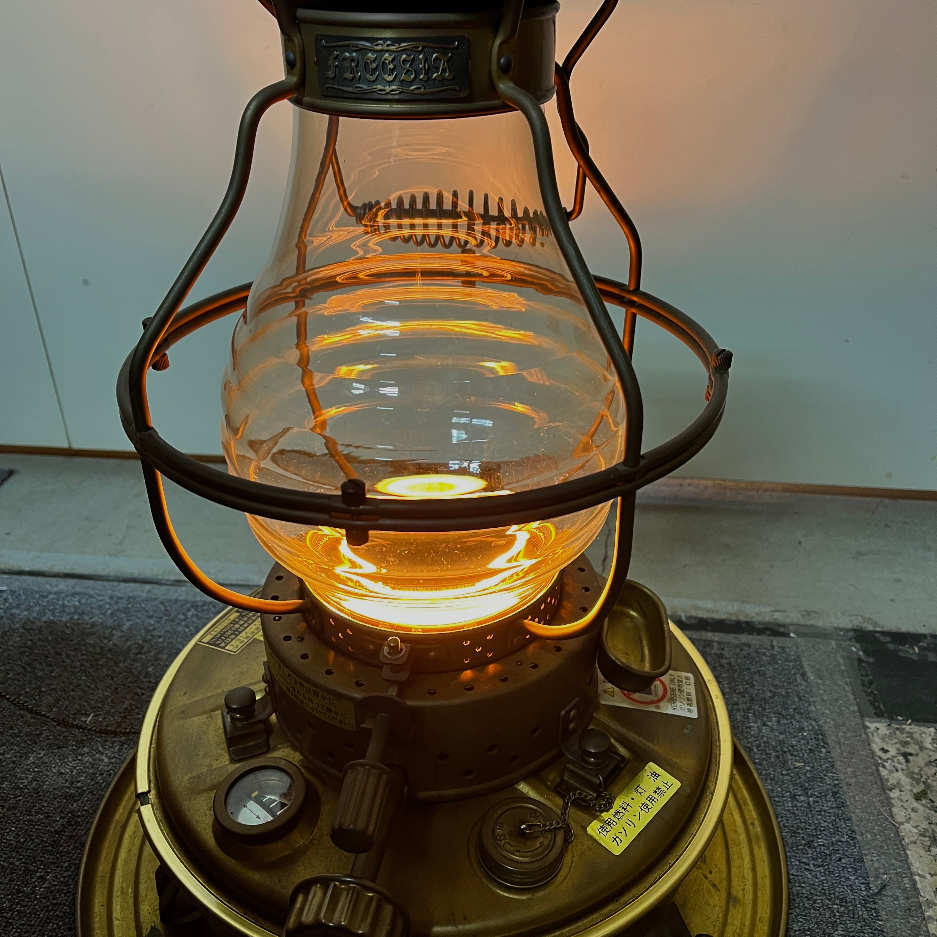 ニッセン / 日本船燈 ストーブ IS-3DX ゴールドフレーム