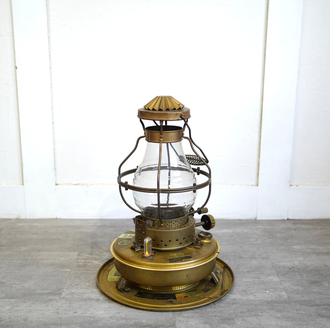 ニッセン / 日本船燈 ストーブ IS-3DX ゴールドフレーム