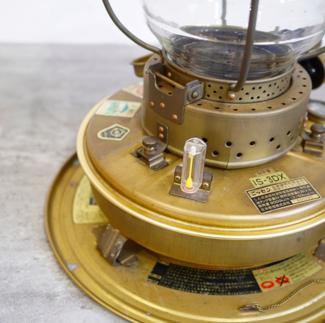 ニッセン / 日本船燈 ストーブ IS-3DX ゴールドフレーム