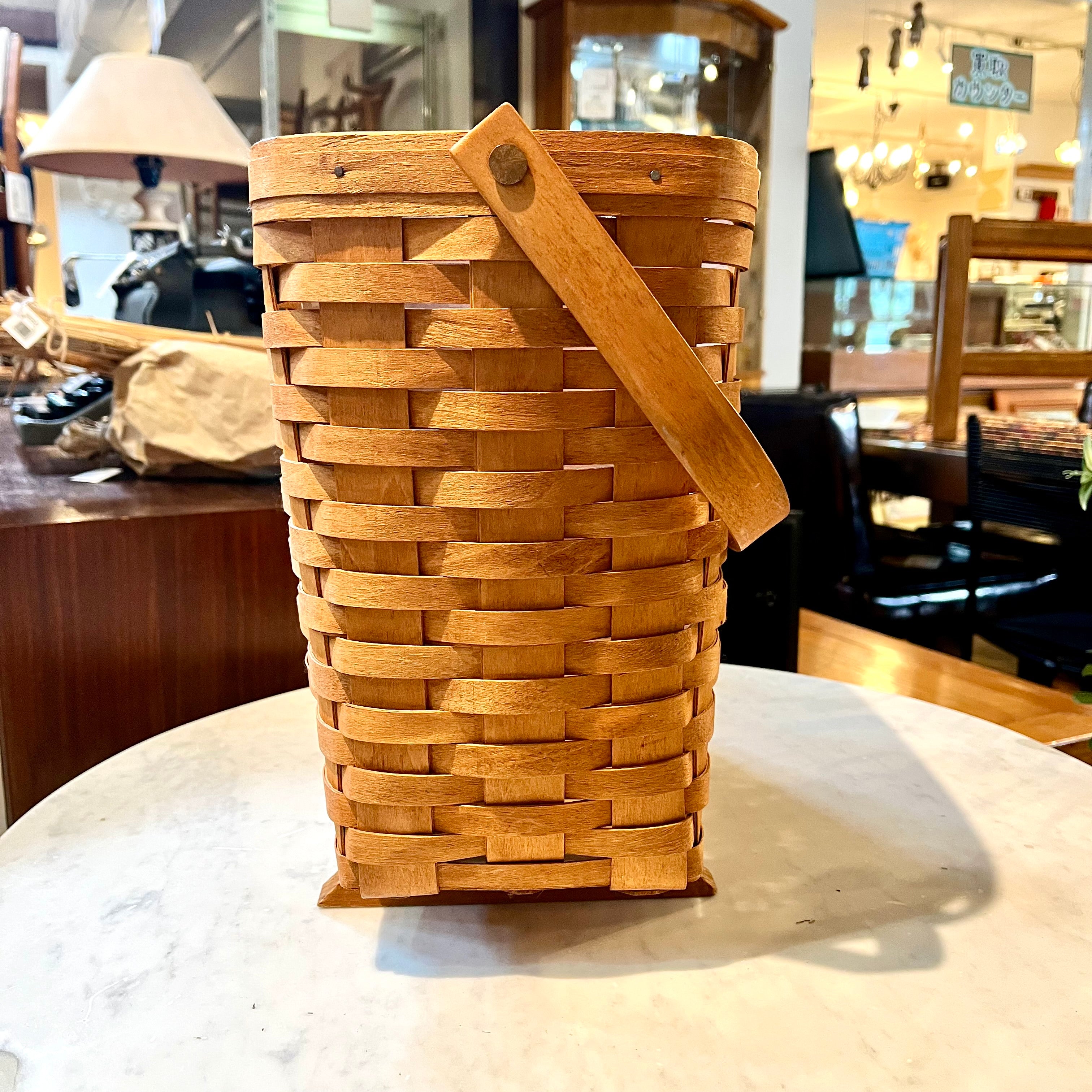 ロンガバーガー/Longaberger バスケット 大 深型【9】 かご カントリー