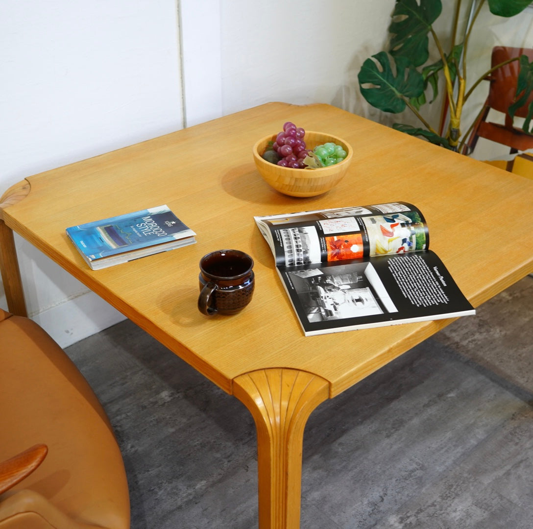 アルテック /  Artek ファンレッグ コーヒーテーブル Xレッグ / Fan Leg coffee table X-Leg / アルヴァ・アアルト ヴィンテージ