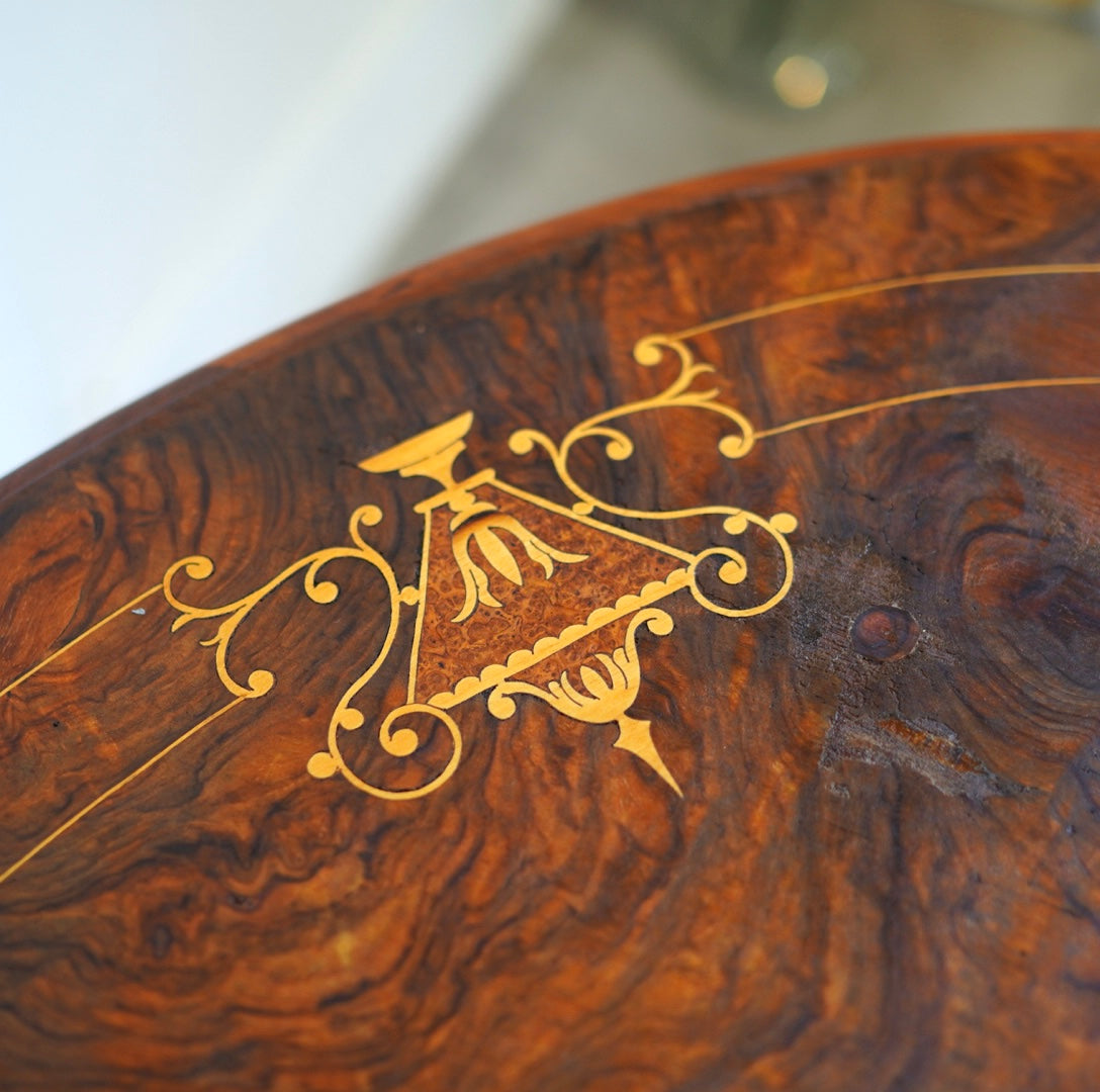 バタフライ サイドテーブル ヴィクトリアン 英国アンティーク