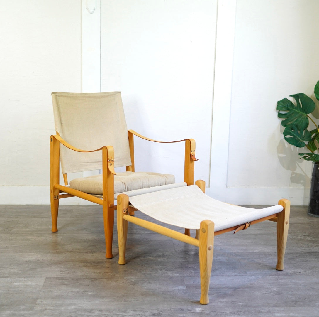 カールハンセン＆サン / Carl Hansen & Søn サファリチェア スツール付 コーア・クリント 北欧