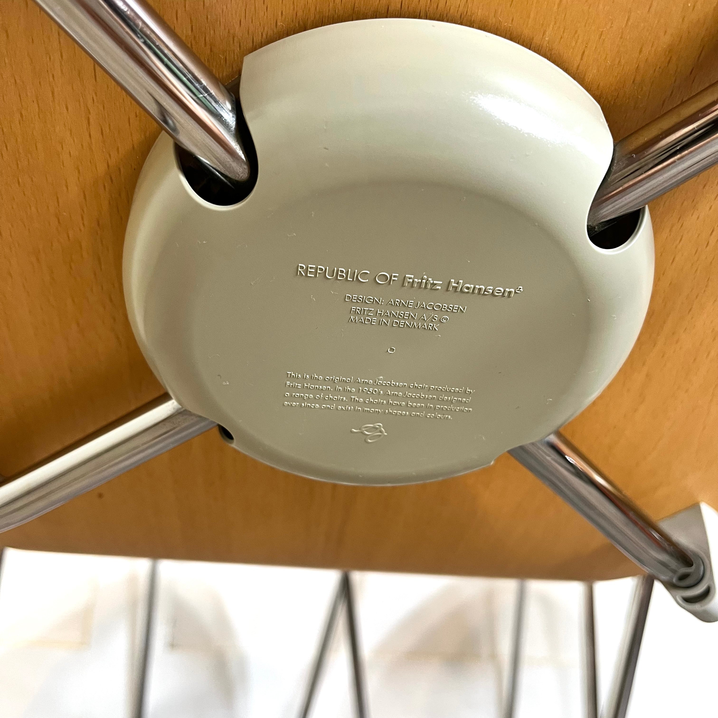 フリッツ・ハンセン / FRITZ HANSEN  セブンチェア / seven chair ナチュラルウッド ビーチ アルネ・ヤコブセン 北欧
