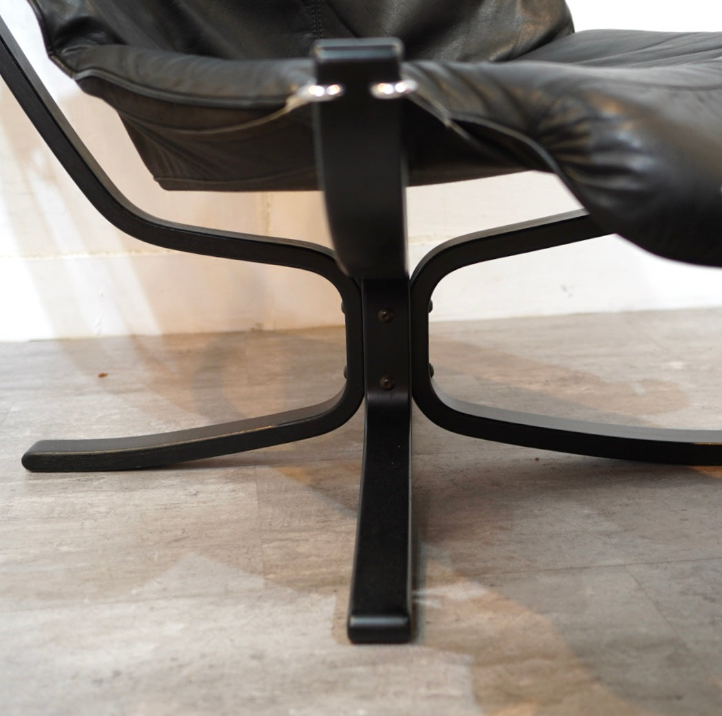 Vatne Mobler バットネ ファルコンチェア オットマン 計4点 バットネ / Vatne ファルコンチェア オットマン 本革 北欧