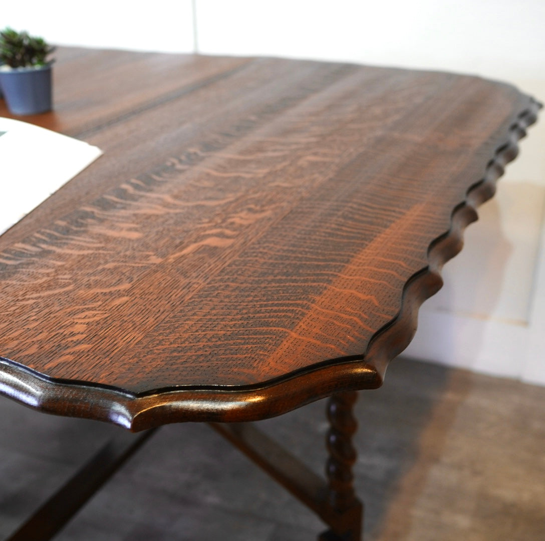 英国　ゲートレッグテーブル　バタフライテーブル　アンティーク　イギリス　レトロ ゲートレッグ バタフライテーブル 伸長式テーブル ツイストレッグ