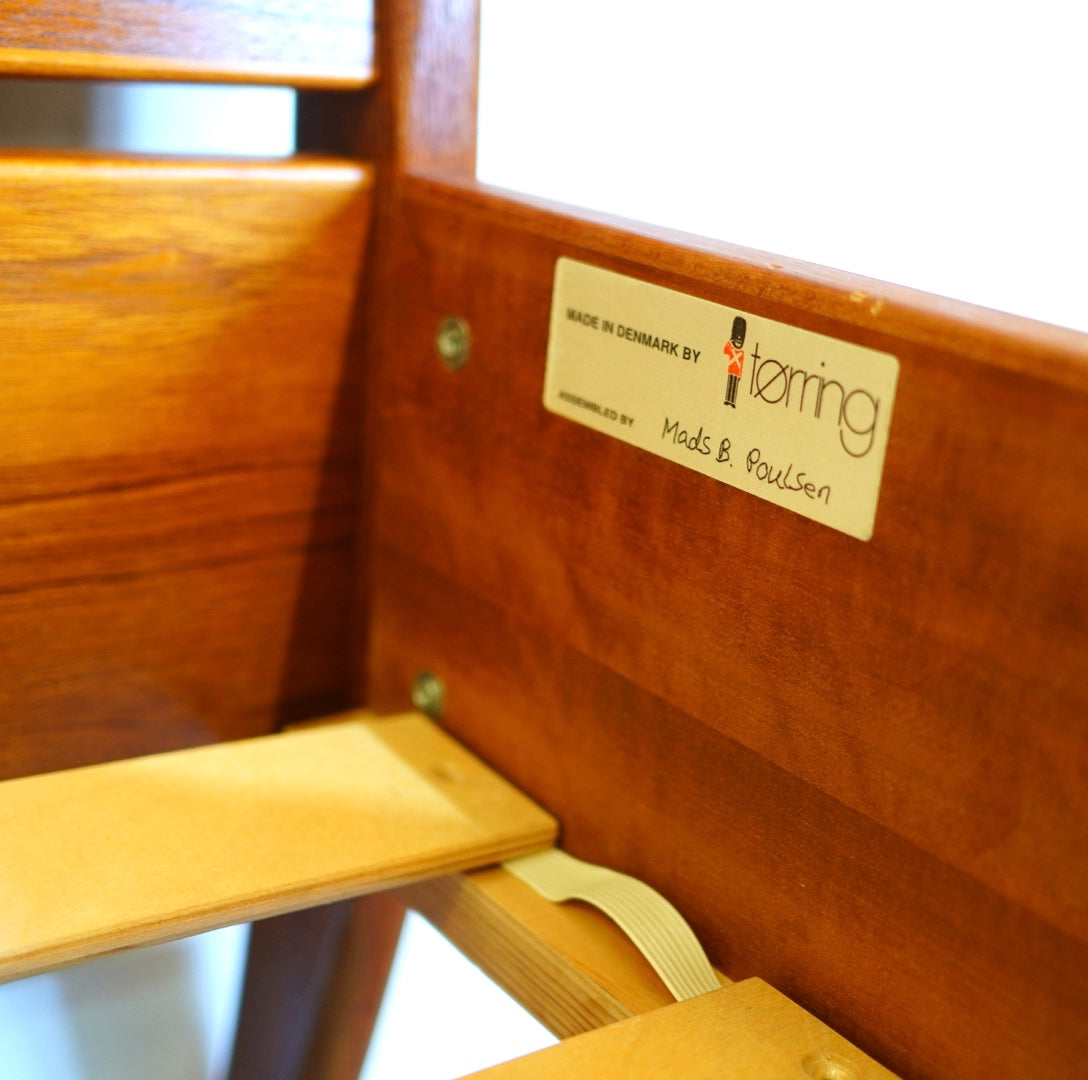 トーリング / Torring Möbelfabrik ダブルベッドフレーム チーク ヴィンテージ