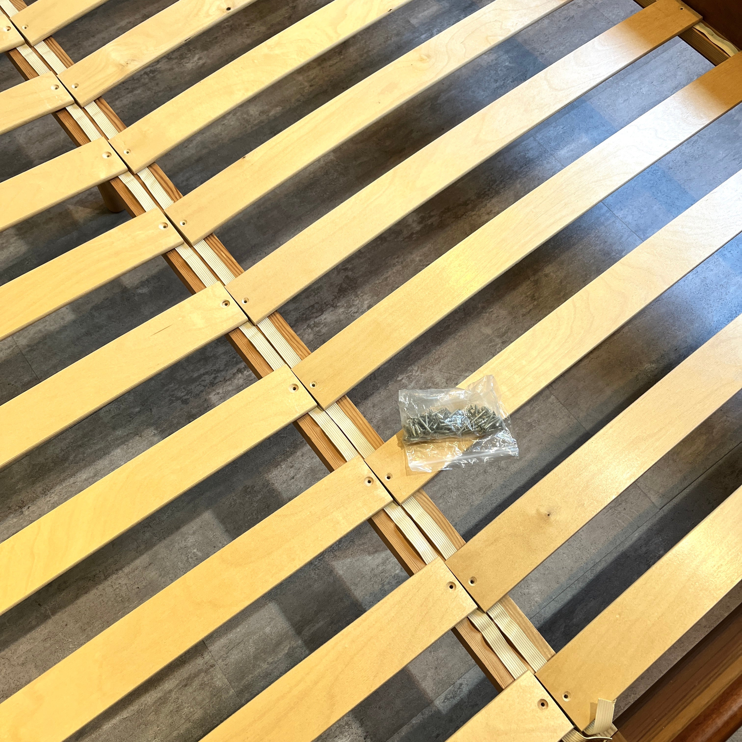 トーリング / Torring Möbelfabrik ダブルベッドフレーム チーク ヴィンテージ