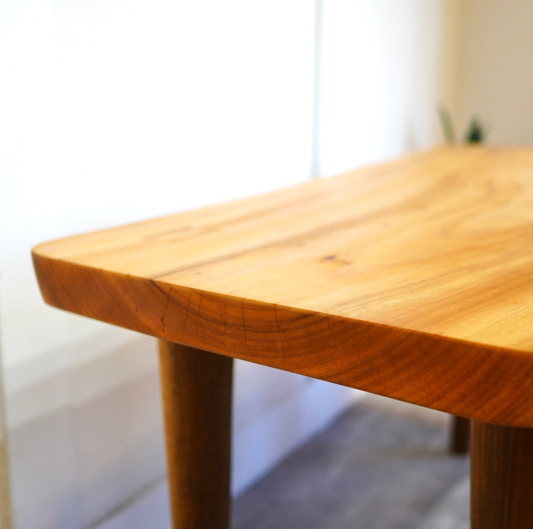 楠 一枚板 テーブル  W135