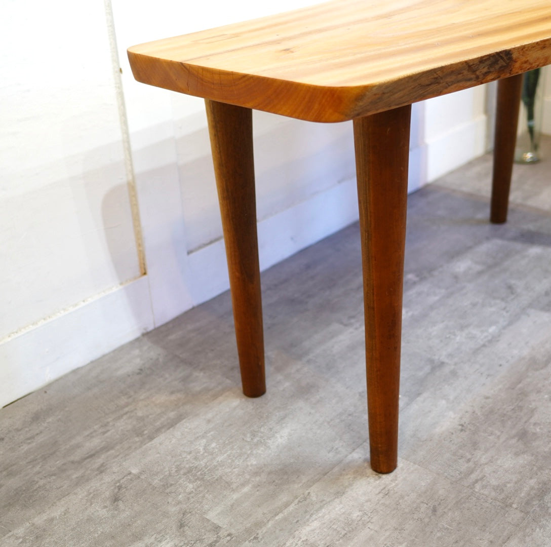 楠 一枚板 テーブル  W135