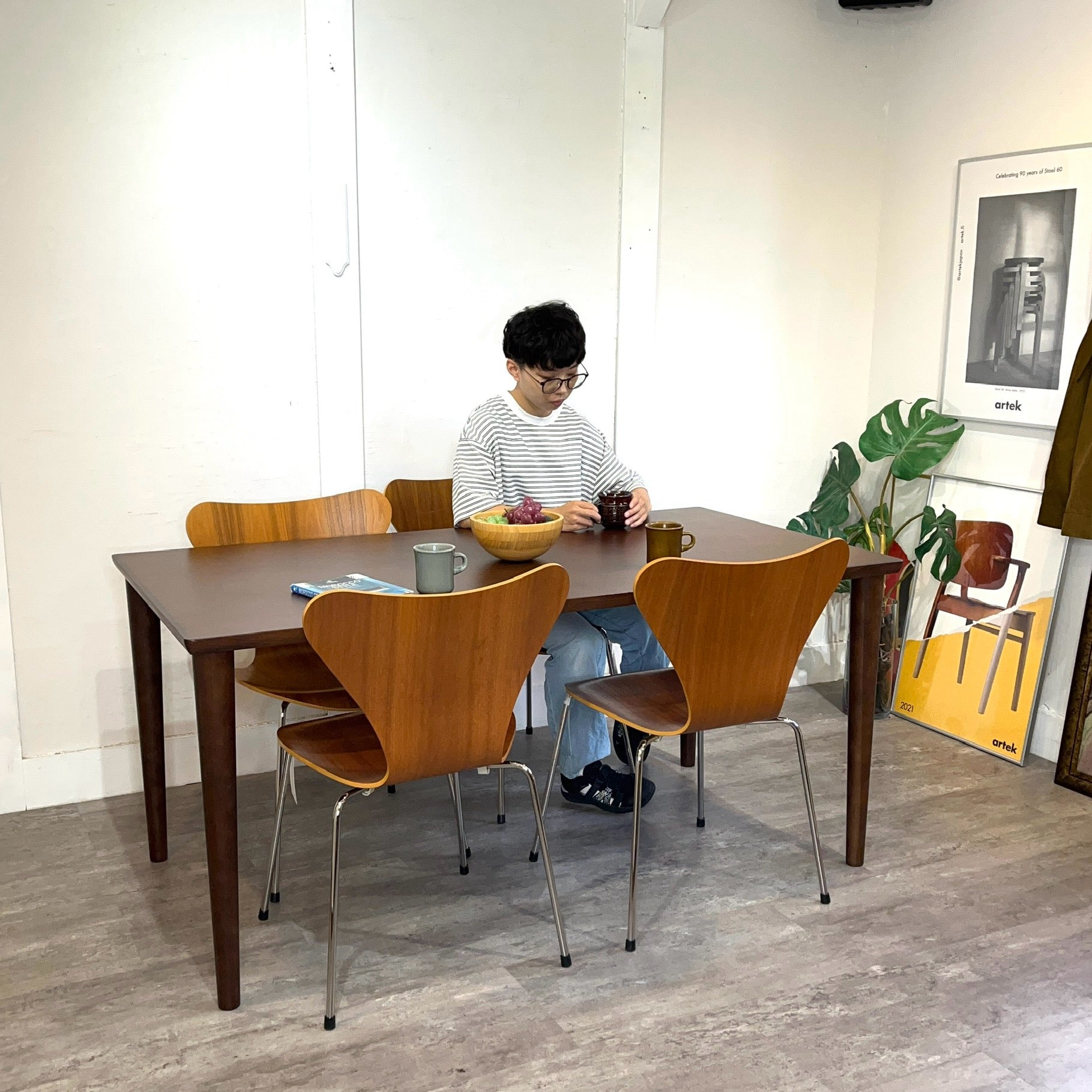 カリモク60 / karimoku ダイニングテーブル1500 ウォールナット
