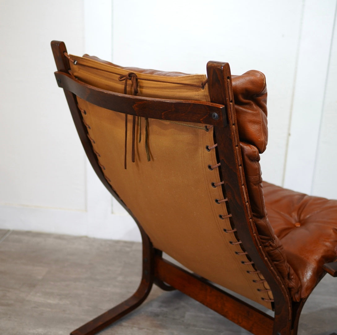 ウェストノーファ / WESTNOFA シエスタ / SIESTA パーソナルチェア＆オットマンset 北欧 ヴィンテージ