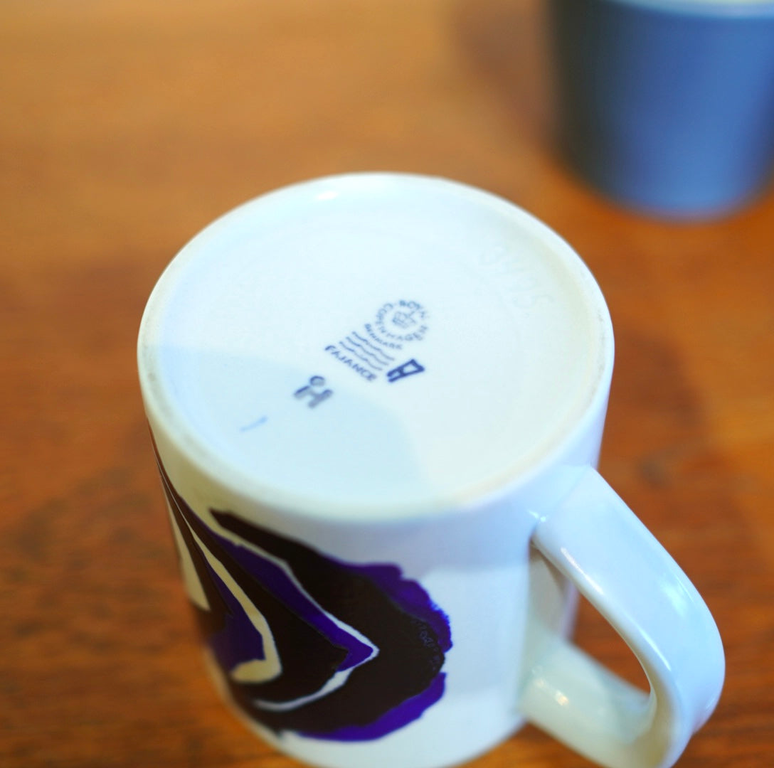 ロイヤルコペンハーゲン / ROYAL COPENHAGEN 1977年 イヤーマグ / Year Mag 【Sサイズ】 ヴィンテージ マグカップ - Restyle