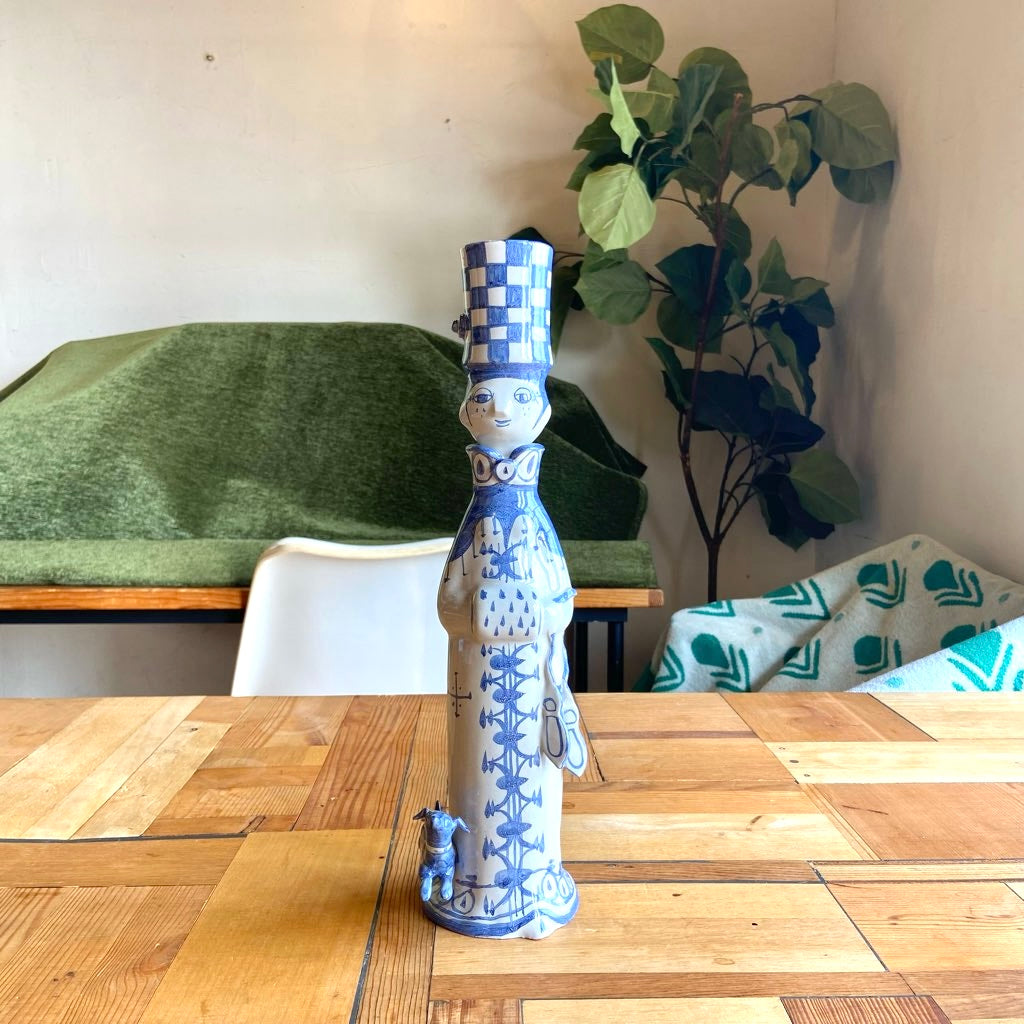 ローゼンタール / Rosenthal フィギュリン 四季シリーズ 冬 ビョルン・ヴィンブラッド 陶器 ヴィンテージ