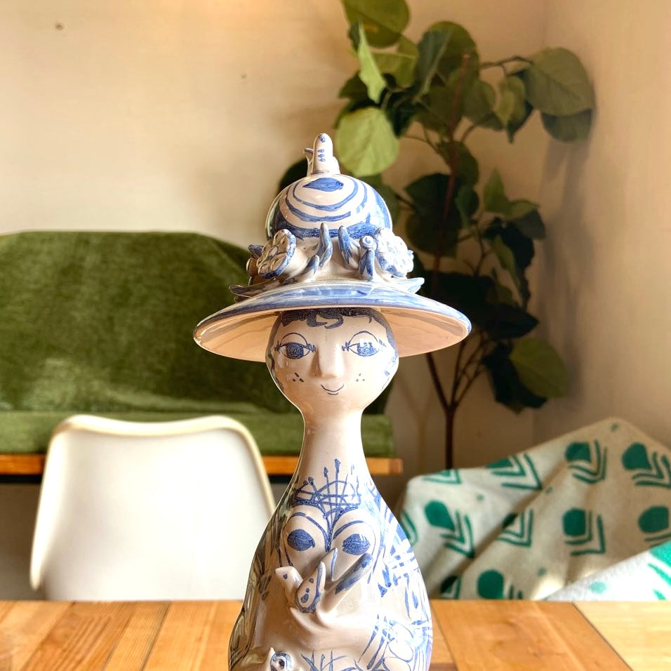 ローゼンタール / Rosenthal フィギュリン 四季シリーズ 春 ビョルン・ヴィンブラッド 陶器 ヴィンテージ