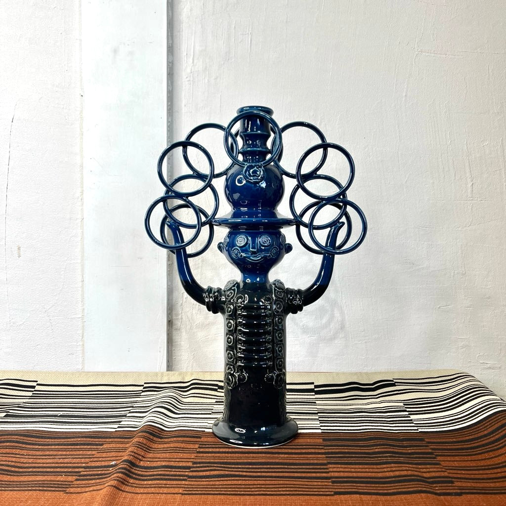ローゼンタール / Rosenthal  キャンドルホルダー 「ザ・ジャグラー」ビョルン・ヴィンブラッド 陶器 ヴィンテージ