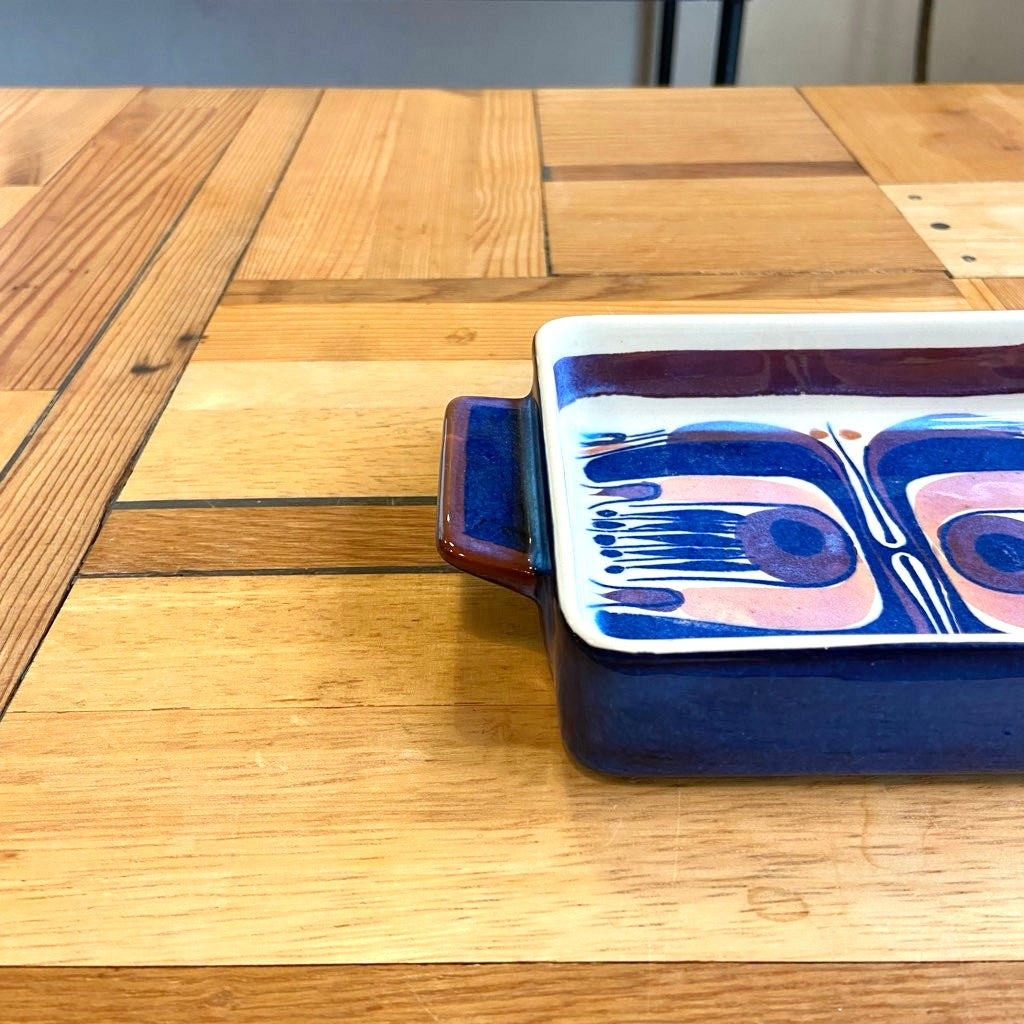 ロイヤルコペンハーゲン / Royal Copenhagen テネラ / Tenera 取っ手付きスクエアトレイ ヴィンテージ