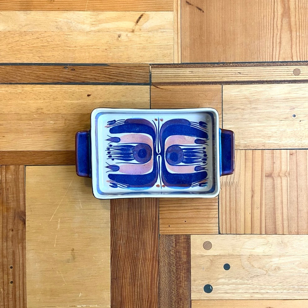 ロイヤルコペンハーゲン / Royal Copenhagen テネラ / Tenera 取っ手付きスクエアトレイ ヴィンテージ