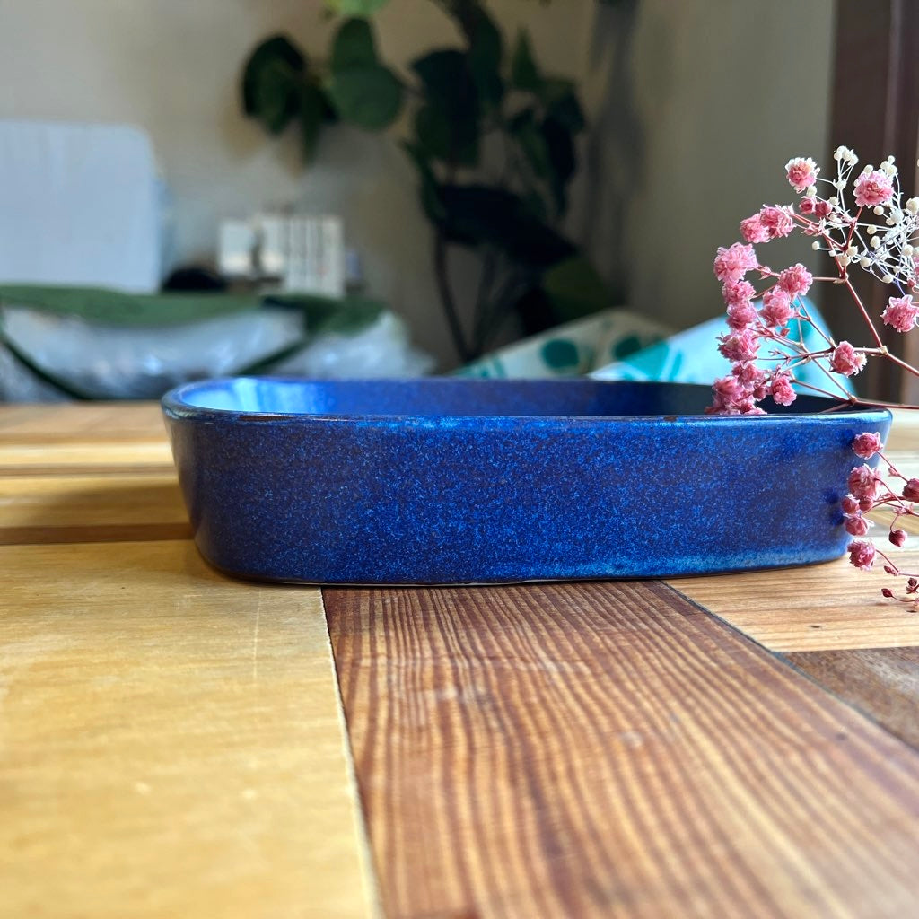 ロイヤルコペンハーゲン / Royal Copenhagen 30 バッカ 角皿ブルー ヴィンテージ