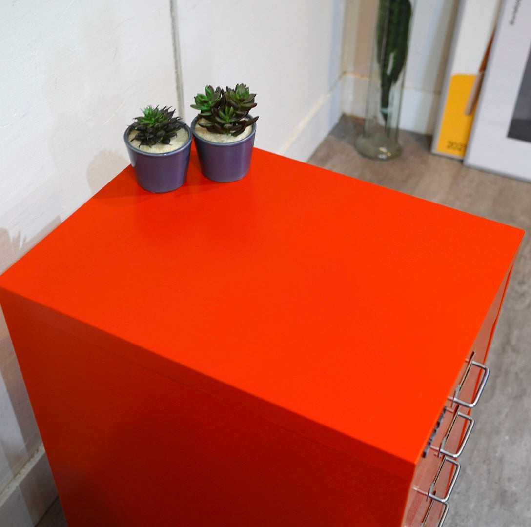 ビスレー / BISLEY A3キャビネット 引き出し6段 レッド