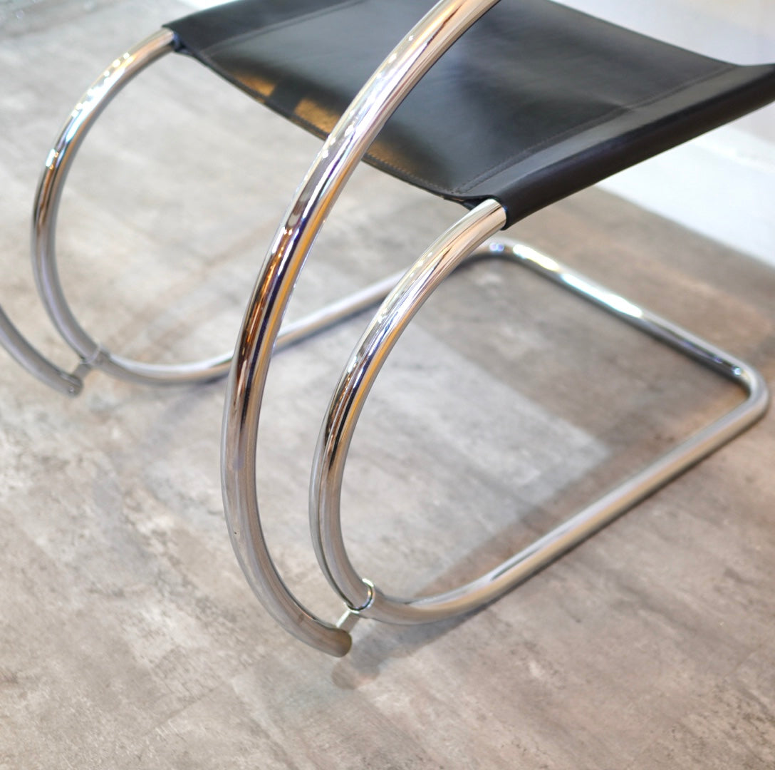 ミース ファン デル ローエ / Mies van der Rohe MRチェア / MR10 カンティレバー 本革 リプロダクト