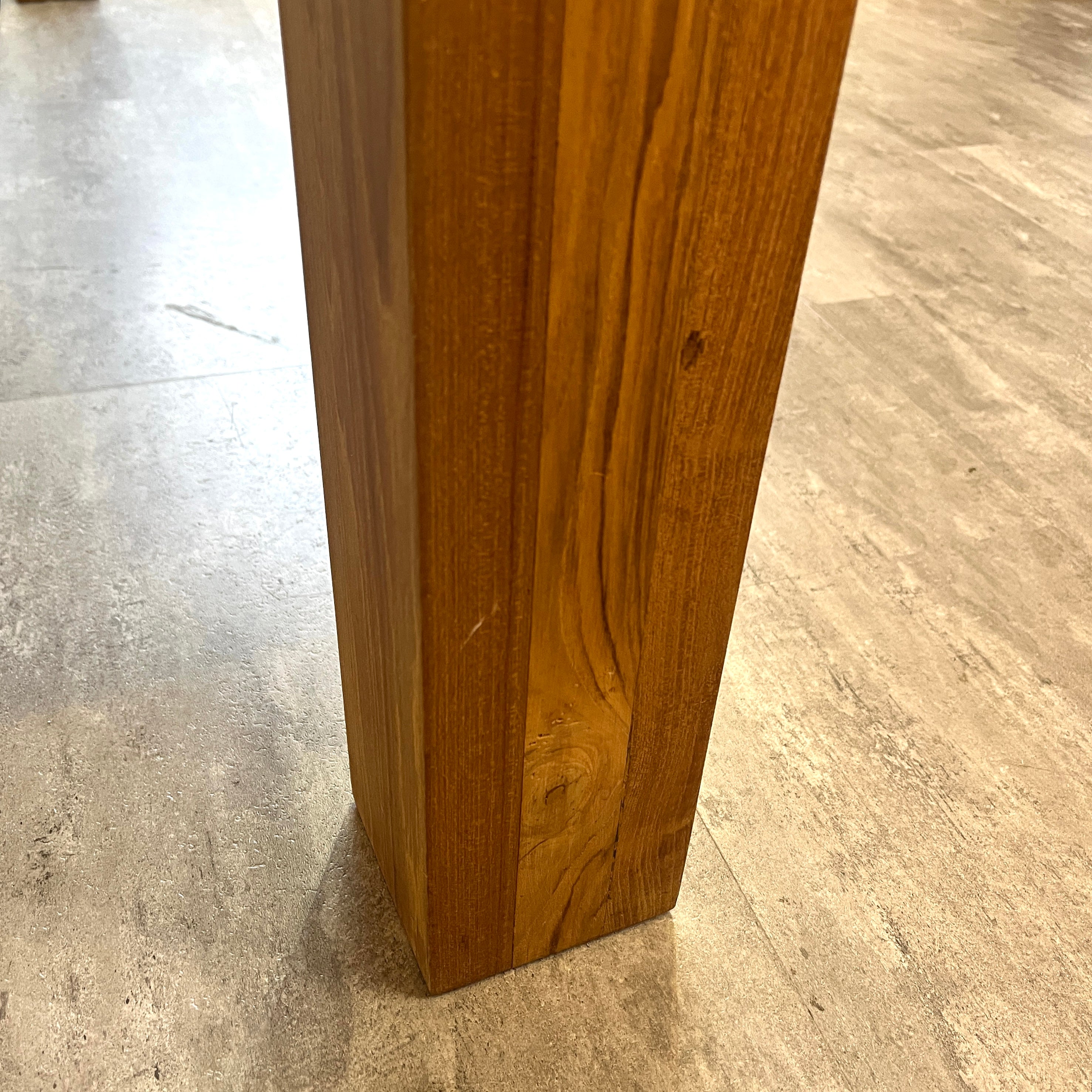 WTW / ダブルティー チーク材 ダイニングテーブル W165 中古 大きい